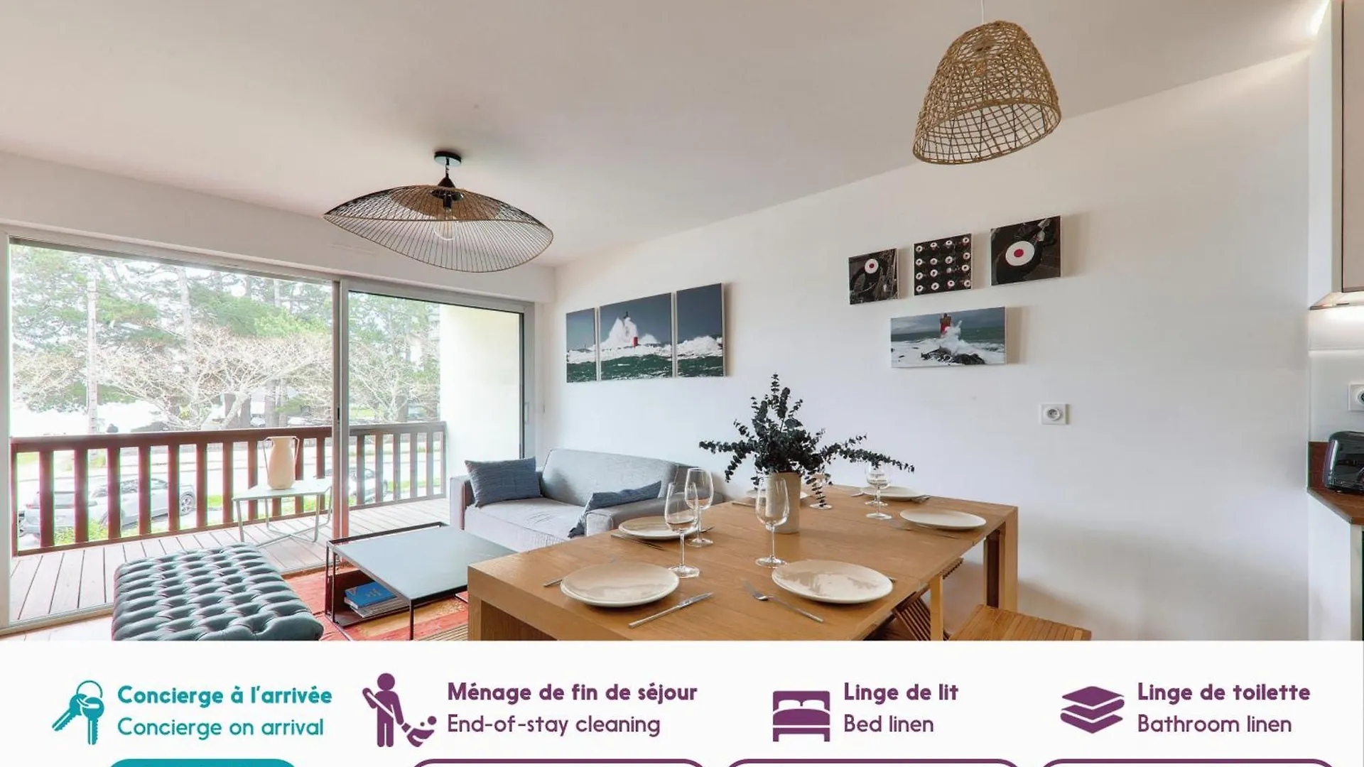 Vue Mer A Carnac, Duplex Pour 8